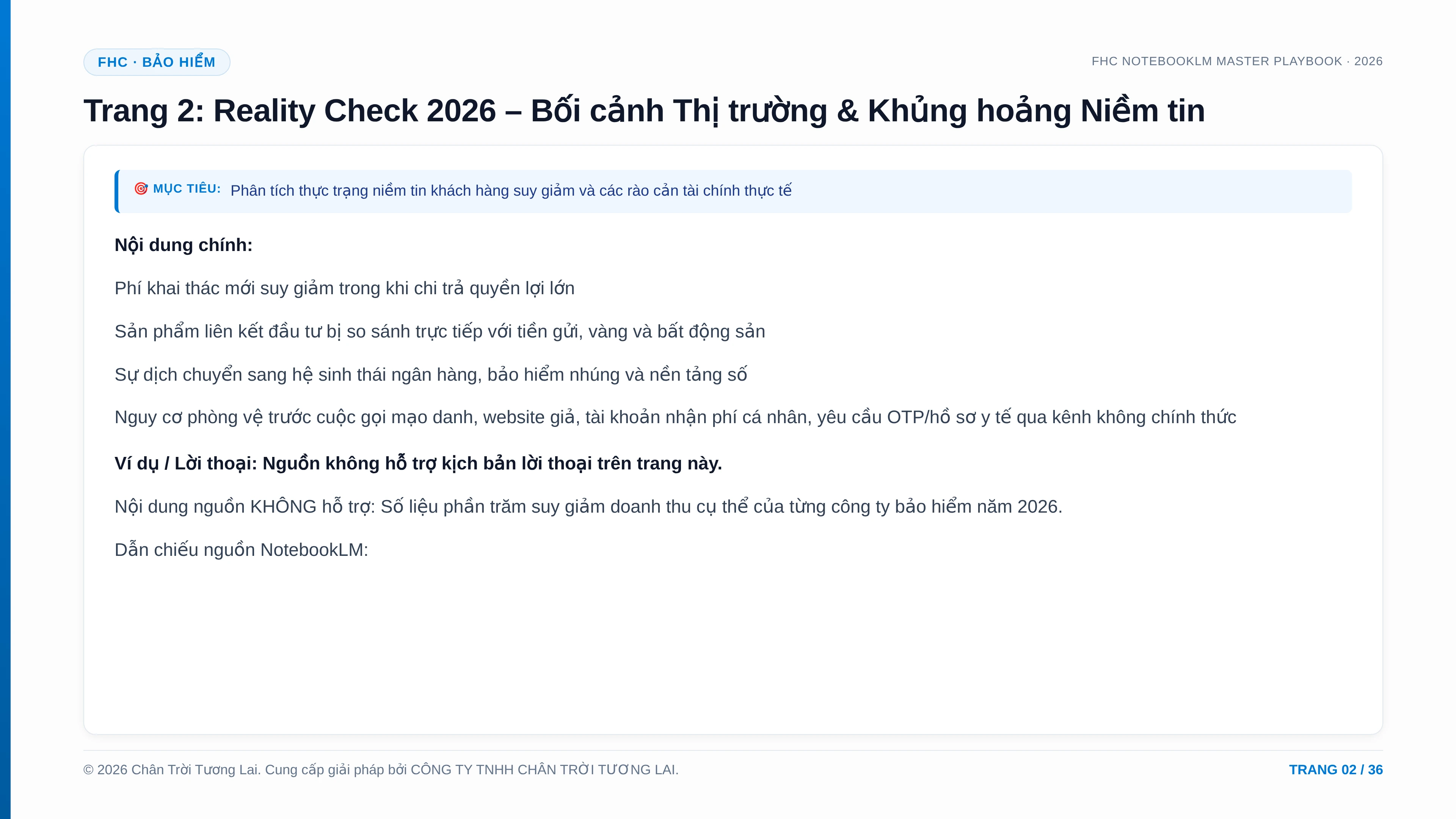 Kịch Bản Tư Vấn Bảo Hiểm Thực Chiến 2026 - trang xem trước 2