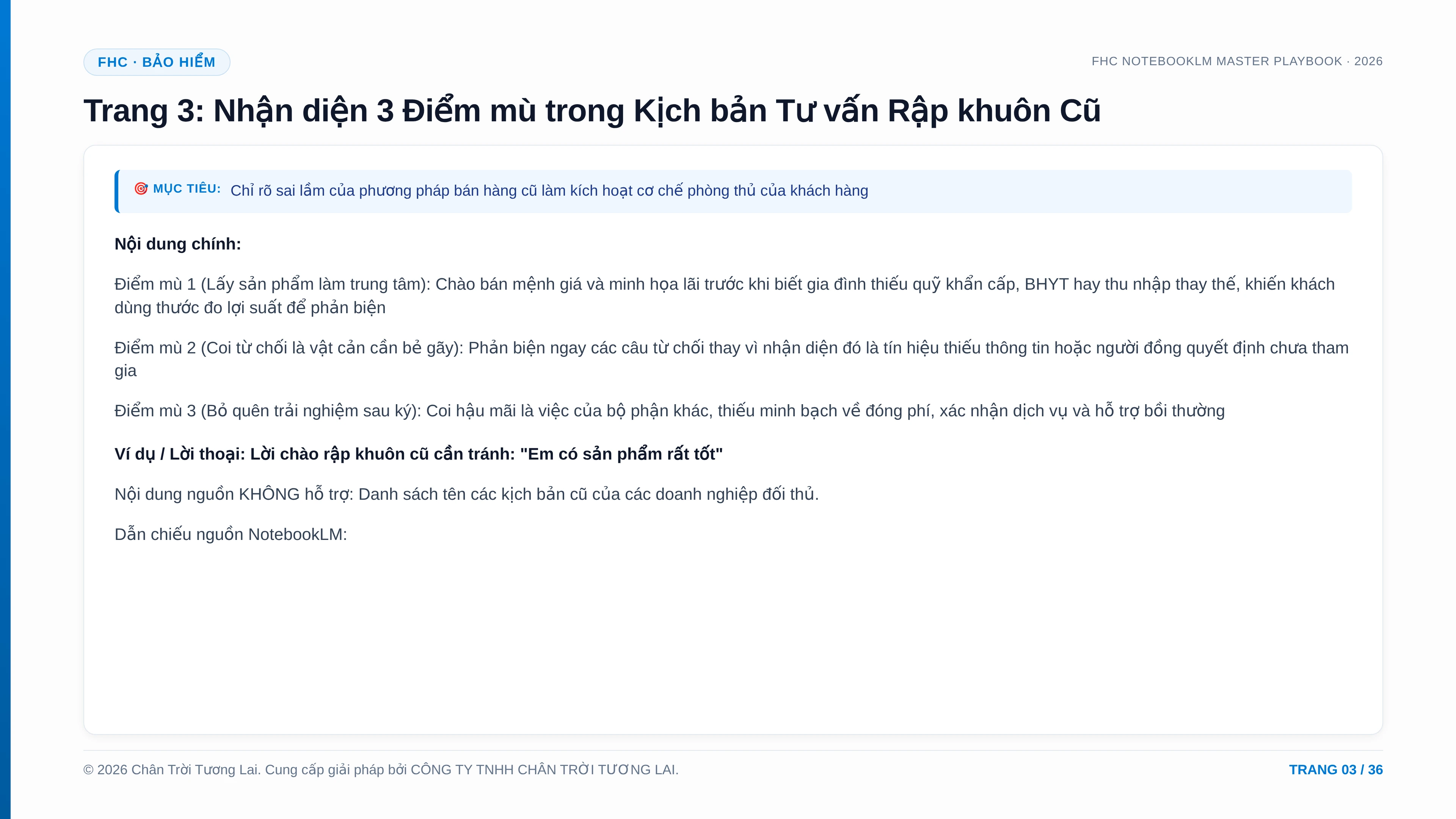 Kịch Bản Tư Vấn Bảo Hiểm Thực Chiến 2026 - trang xem trước 3