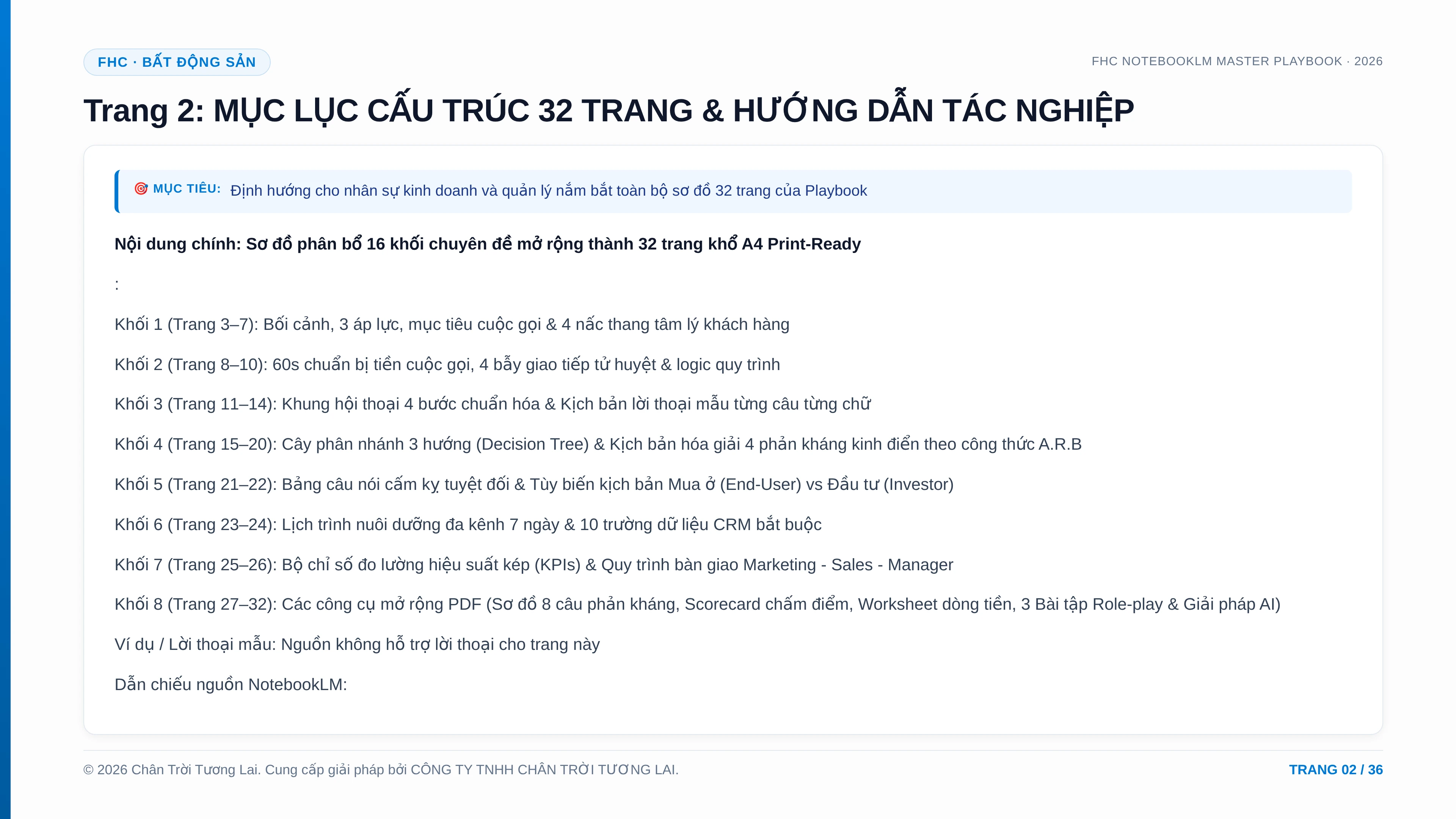 Playbook Kịch Bản Telesales Bất Động Sản Từ Lead Quảng Cáo - trang xem trước 2