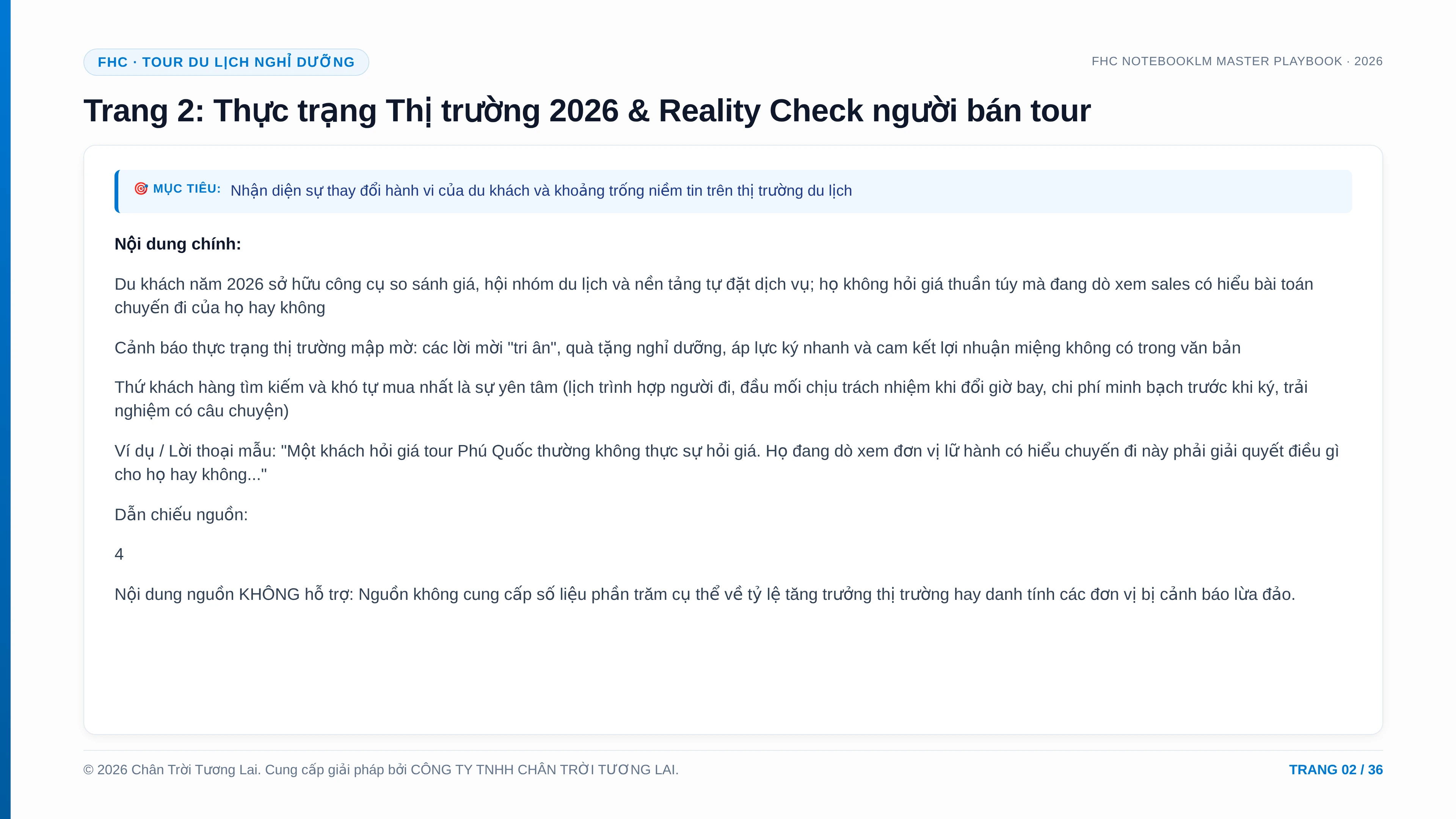 KỊCH BẢN BÁN TOUR & KỲ NGHỈ NGHỈ DƯỠNG 2026 - trang xem trước 2