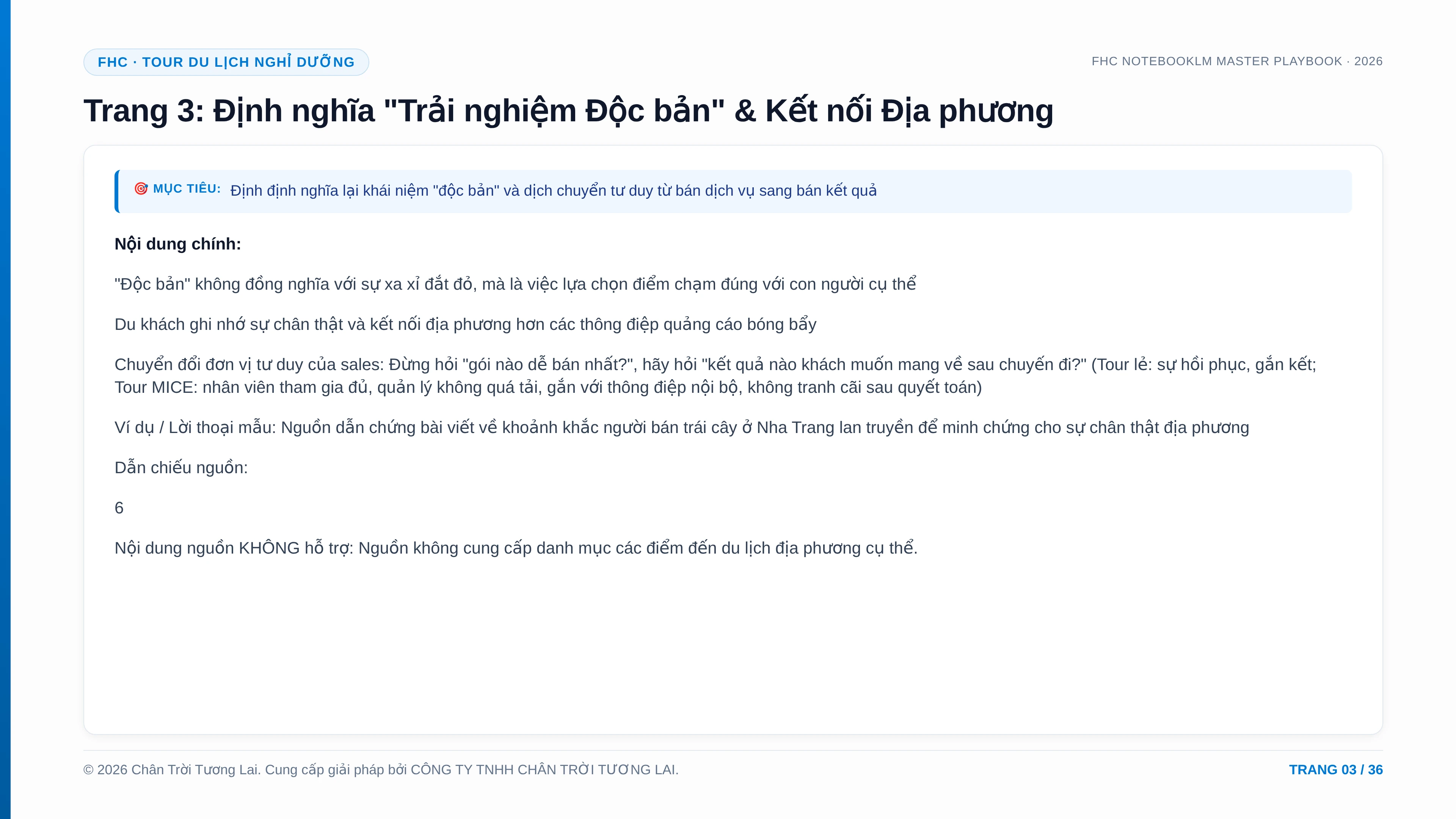 KỊCH BẢN BÁN TOUR & KỲ NGHỈ NGHỈ DƯỠNG 2026 - trang xem trước 3